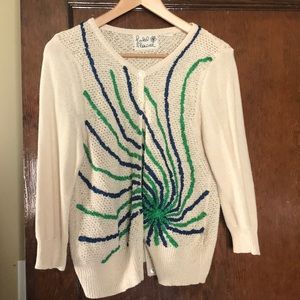 Anthropologie Field and Flower Cardigan